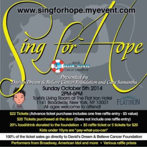 SING FOR HOPE
